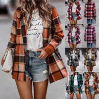 ❈ 2023 European and Womens Wear Autumn/Winter Sleeve Polo Collar Loose Thickened Woolen Coat