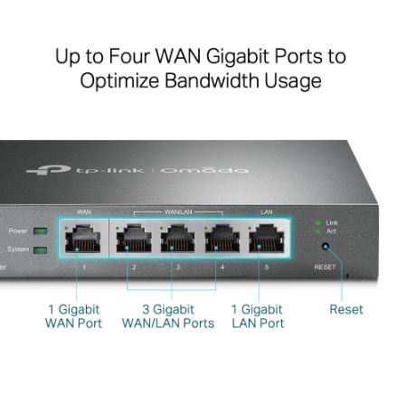 tp-link-er605-safestream-gigabit-multi-wan-vpn-router-port-1-gigabit-wan-port-3-gigabi
