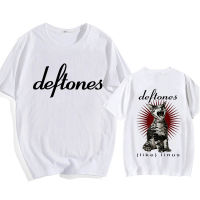 Deftones แฟชั่น Gothic Anime เสื้อยืด Kawaii แขนสั้น mangacomic dzirt 100 ผ้าฝ้ายการ์ตูนผู้ชายผู้หญิง FUNKO POP TEE-เสื้อ