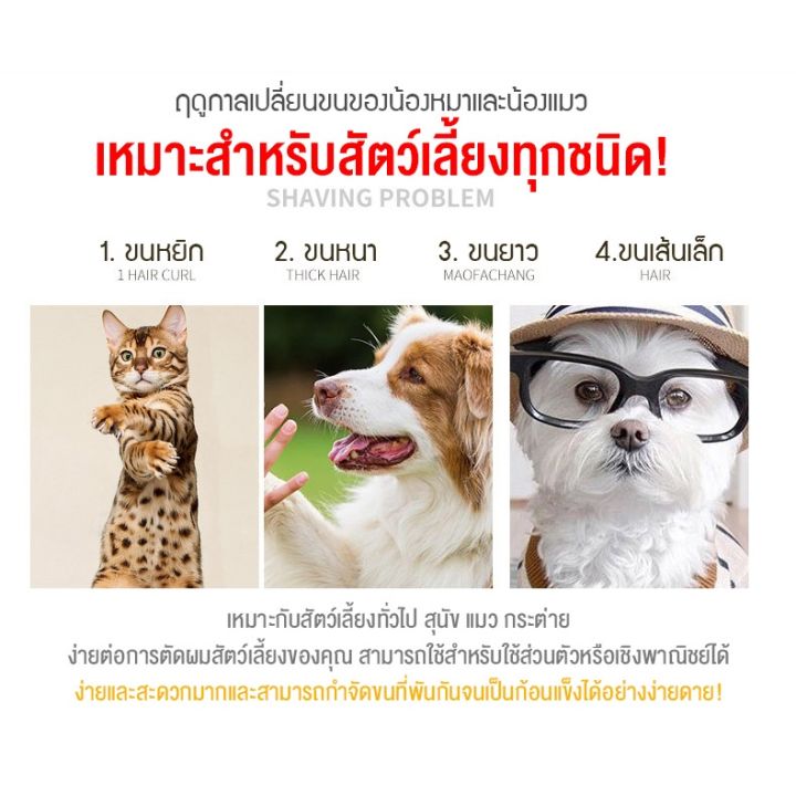 ใช้ได้ทั้งคนและสัตว์เลี้ยง-ที่กันขนแมว-ที่ตัดขนแมว-ที่ตัดขนหมา-ที่ตัดขนหมา-ที่ตัดขนหมา