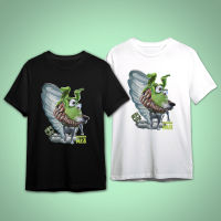 เสื้อยืดคอกลม สกรีนลาย MILO THE MASK แขนสั้น  ผ้า COTTON 100%