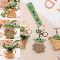 YANL MALL น่ารัก กาว ตุ๊กตาหยด Anime Star Wars Satchel Key Chain Baby Yoda พวงกุญแจ จี้