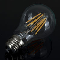 6 PCSLot A60 Dimmable Vintage Spiral Lamp AC 110-220V 2W 4W 6W 8W E27 Soft Flexible Filament LED Bulb For Bar home decorate