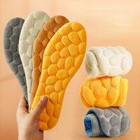 Massage Warm Memory Foam Insoles for Shoes Sole Breathable Winter Plush Warm Support Running Insoles for Feet Orthopedic Insoles