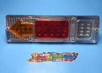 ไฟท้ายรถพ่วง อย่างดี รุ่น 12V และ 24V สีใส