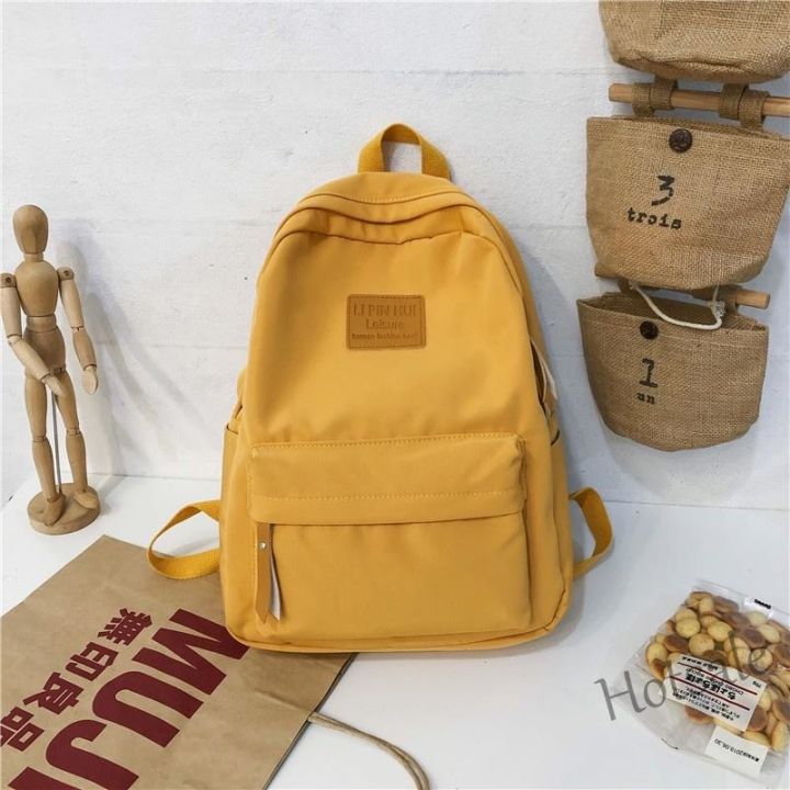 hot-sale-c16-tscfashion-simple-fashion-waterproof-anti-theft-school-bag-ins-student-backpack-campus-retro-literature-and-art-class-bag