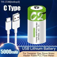 1.5V 5000mAh Size C USB Lithium Rechargeable Battery With Cable For Radio Water Heater Replacement Ce Stove Toy keyboard Battery [ Hot sell ] bs6op2