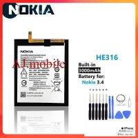 (ss 123) แบตเตอรี่ แท้ HE316 Nokia 3.4 Battery /มีชุดถอด ส่งตรงจาก กทม. รับประกัน 3 เดือน...