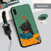 ?เคสซิลิโคนป้องกันทุกส่วนของเครื่องใหม่ Xiaomi Mi 9 /Mi Max 1 /Mi Max 2 /Mi Max 3/Mi Note 1นิ่มลายการ์ตูนเคสโทรศัพท์มือถือที่มีห่วงยึดรูปแบบเดียวกันและเชือก