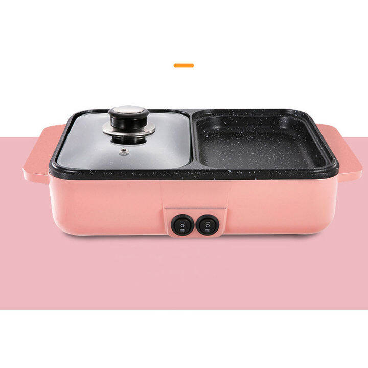 BEST SELLER Mini Hotpot Grill Electric Multi Cooker Mini Electric Skillet Hotpot Cooking Grill