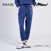 กางเกง MIMI Jumper pants ใส่สบาย เนื้อผ้าคอตตอน สีกรมท่า (A9XHNV)