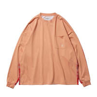 EVISEN Card L/S Tee - Salmon