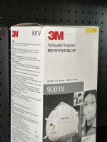 หน้ากาก 3M แท้ รุ่น 9001V กัน PM2.5 แบบมีวาล์ว คล้องหู