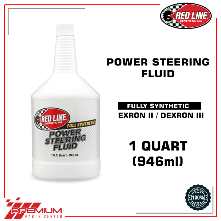 REDLINE POWER STEERING FLUID DEXRON 3 Quart (946ml) Lazada PH