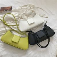 Fashion Simple Small PU Leather Underarm Crossbody Side Bag Women Summer Shoulder Handbag And Purses