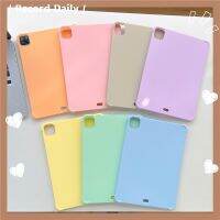 เคสสำหรับ Ipad Pro 11สีลูกอมซิลิโคนแท็บเล็ตกันกระแทกเคสแบบนิ่มสำหรับ Ipad 9.7 5 6 7 8 9 Mini 1 2 3 4 5