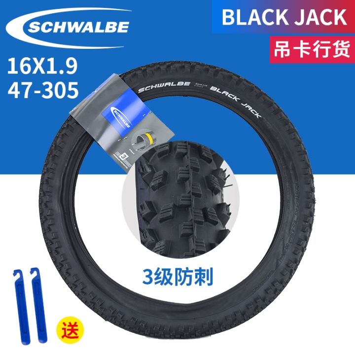 บทความนี้-schwalbe16ยางล้อจักรยานแบบพับได้20นิ้วแจ็คสีดำยางสำหรับ16x1-9x1-9