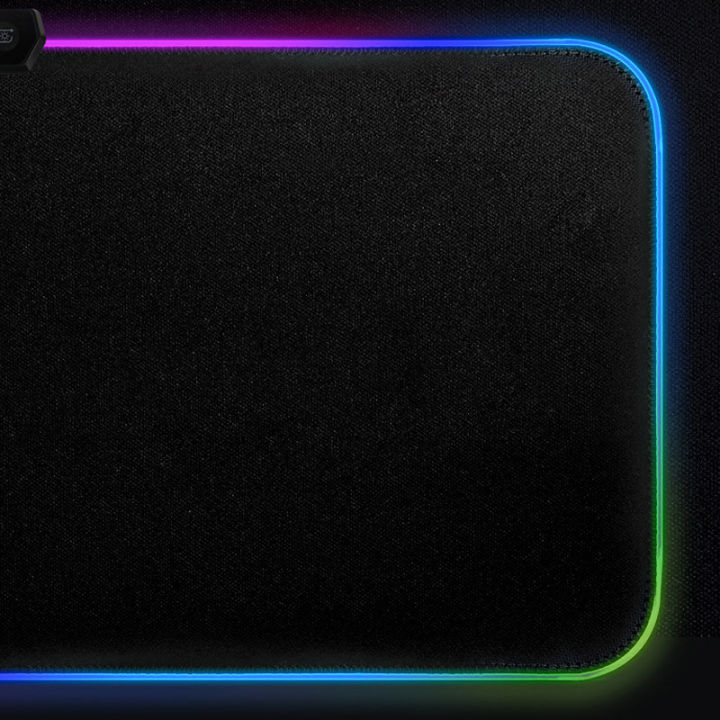 rgb-แผ่นรองเมาส์สีสันสดใส-led-แผ่นรองเมาส์สำหรับเล่นเกมเรืองแสง-แผ่นรองเมาส์ขนาดใหญ่สำหรับร้านอินเตอร์เน็ต