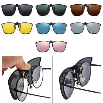 Polarized Clip On Sunglasses For Men & Women UV Protection Day And