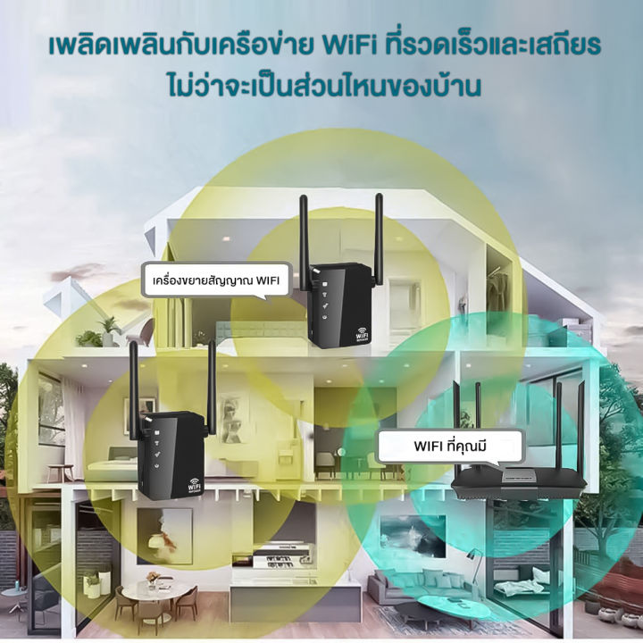 5ghz-ไร้สาย-wifi-repeater-1200mbps-เราเตอร์-wifi-บูสเตอร์-2-4g-wifi-ขยายระยะไกล-5g-wi-fi-เครื่องขยายสัญญาณทวน-wifi-เร้าเตอร์ไวไฟความถี่คู่-2-4g-5-0g