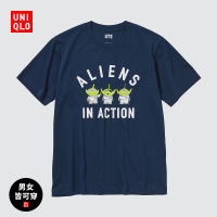 Uniqlo เสื้อยืดพิมพ์ลายผู้ชาย/ผู้หญิง (UT) FOREVER (แขนสั้น) 467870 UNIQLO