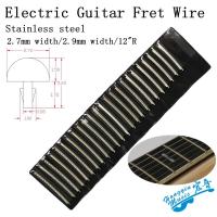 {:“》: 24ชิ้น Fingerboard Frets Wire สำหรับกีตาร์ไฟฟ้านิกเกิลซิลเวอร์สแตนเลส2.4มม. 2.7มม. 2.9มม. อุปกรณ์วัสดุซ่อม