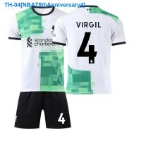 ✇✧™ NBA75thAnniversary4 2324 New Liverpool Away Green No. 11 Salah Football Kit 27 Nunes 66 Arnold Jersey