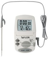 Taylor Thermometer with Timer Instant Read Wired Probe Digital เทอร์โมมิเตอร์