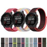 ✿☈ ไนลอนสำหรับ Garminผู้เบิกทาง 245 255 255s 265 นาฬิกา Venu 2 2s SQ สายรัดข้อมือสร้อยข้อมือ garmin Vivoactive 4S ผู้หญิงผู้ชาย