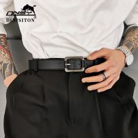 DINISITON 2021 New Male Leather Belt Suitable For Jeans Fashion Mens Luxry  Waistband Business Waist Strap Belts Plus Size Belts