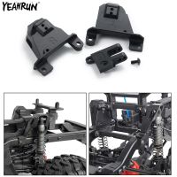 YEAHRUN 4Pcs Metal Aluminum Front Rear Shock Absorber Mount Damper Towers Mount Set For 1/10 TRX4 TRX-4 RC Crawler Car  Power Points  Switches Savers