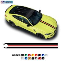 Car Bonnet Hood Sticker Head Engine Cover Racing Sport Decal For BMW F10 F30 E90 M4 F22 E46 E82 F20 X5 E70 F15 X3 F32 G30 G20 Z4