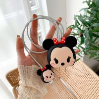 Pelindung Kabel Kartun 3D Lucu untuk iPhone / iPad 18W/20W Penahan Kabel Pelindung Pengisi Daya Cepat Organizer Perlindungan Kabel Telepon