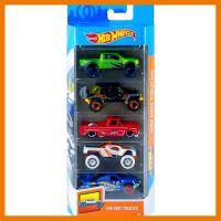 สินค้าขายดี!!! ของเล่น ชุดเซต รถแข่ง ฮอต เวล Hot Wheels Hot Trucks 5 Pack วิว วิล ของแท้ ของเล่น โมเดล โมเดลรถ ของเล่น ของขวัญ ของสะสม รถ หุ่นยนต์ ตุ๊กตา โมเดลนักฟุตบอล ฟิกเกอร์ Model