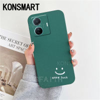 KONSMART 2023เคสเคสโทรศัพท์ Realme C51 / C53 / C55 / C55 NFC ลวดลายรอยยิ้มโชคดีเคส REALME ด้าน C55 RealmeC55ซิลิโคนกันกระแทก