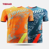 Tibhar 20204 Men Women Ping Pong T-shirt Short Sleeve Shirts Clothes Sportswear Top Table Tennis T Shirt