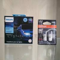 Philips หลอดไฟรถยนต์ Ultinon Pro3021 LED+150%  6000K (12/24V) H4 แถมฟรี Osram LED T10 6000K แท้ 100% รับประกัน 1 ปี