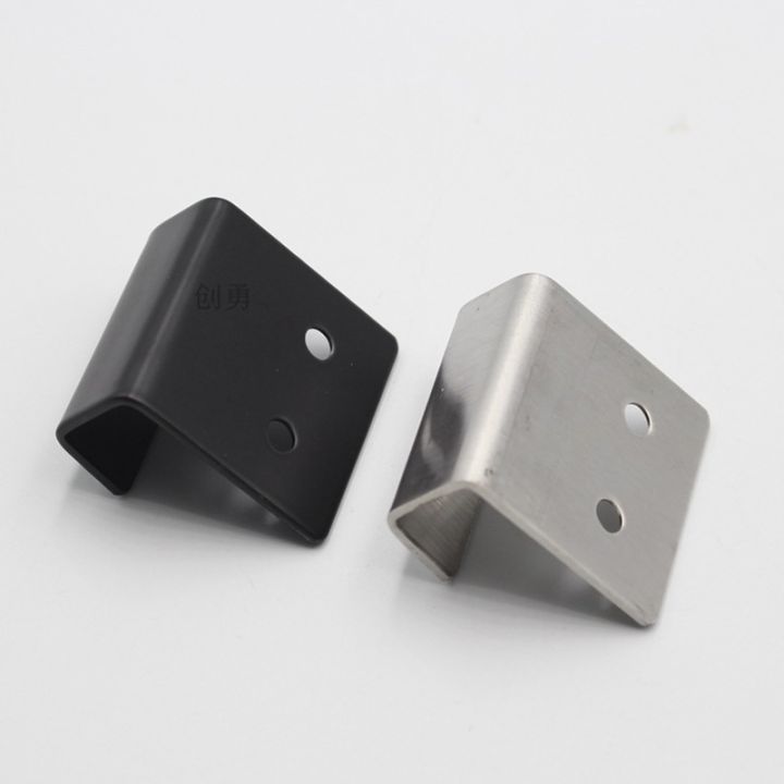 1pc-metal-u-shape-buckle-corner-hanging-code-tile-display-wall-fixing-clip-hanging-tile-bracket-mirror-support-hook-accessories