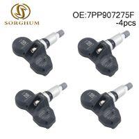 4PCS 7PP907275F Tire Pressure Monitoring Sensor TPMS 433MHz Fits For Audi A4 A6 A8 Q7 R8 For Volkswagen