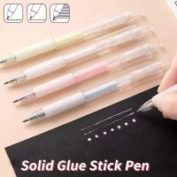 Dot Glue Pen Stick Solid Glue for School Office Supplies Adhesives Glue DIY Hand Work Solid Color Glue Stick DIY Scrapbooking