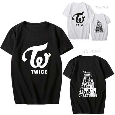 Twice t shirts Twice World Tour t-shirt Cotton Premium Quality Kpop Fans tees