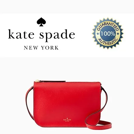 Selling Below Cost - Kate Spade Holiday Val Lane Leather Satchel / Shoulder  / Crossbody Bag (Royal Red) Style: pxrua067 [Mint by MelM] | Lazada  Singapore