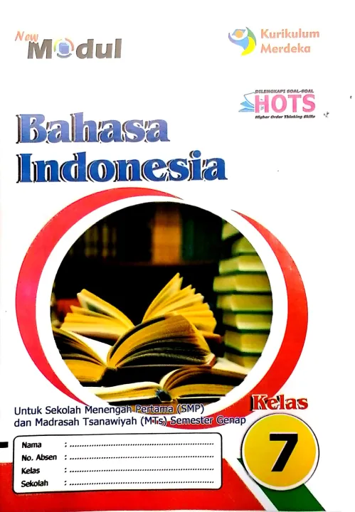 Buku Lks Bahasa Indonesia Kelas Vii 7 Jenjang Smpmts Semester Genap Kurmer Kurikulum Merdeka 8973