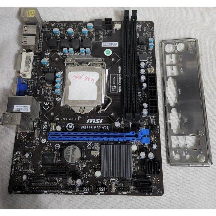 Used Motherboard for SALE! 2nd to 9th Gen Intel Processor Lazada PH