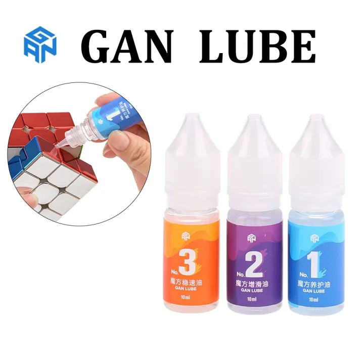 10ml Speed Cube Lubricant Maintenance Lube Oil Rubik's Cube Smooth GAN