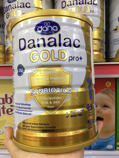 Sữa danalac gold số 1 cho bé từ 0-6m 800g nhập khẩu thuỵ sĩ - ảnh sản phẩm 1