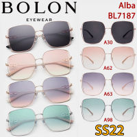 FW22 BOLON แว่นกันแดด รุ่น Alba BL7187 A30 A62 A63 A98 เลนส์ Nylon [Aolly] แว่นของญาญ่า