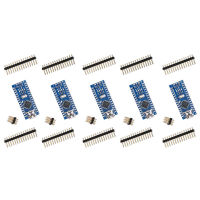 สำหรับ Arduino Pro Mini Nano V3.0 ATmega328P 5V 16M ไมโครคอนโทรลเลอร์ไม่มี USB สายเคเบิลสำหรับ Arduino Nano V3.0 (5Pcs)