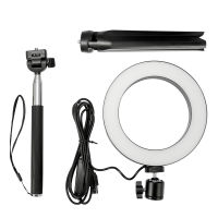 Dimmable LED Selfie Ring Fill Light Phone Camera Led Ring Lamp with Tripod for Makeup Video Live Aro De Luz Para Hacer Tik Tok