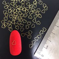 【CW】 New Designs Hollow 100pcs Stickers Alloy Rivet Gold Metallic Studs Accessories Decoration